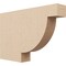 Ekena Millwork 2in. W x 8in. H x 12in. L Alpine Woodgrain TimberThane Rafter Tail, Primed Tan RFTUR02X08X12ALPRCPR - alternate 1